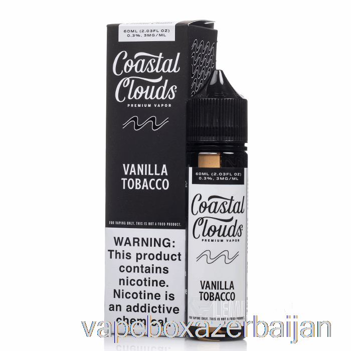 Vape Baku Vanilla Tobacco - Coastal Clouds - 60mL 0mg